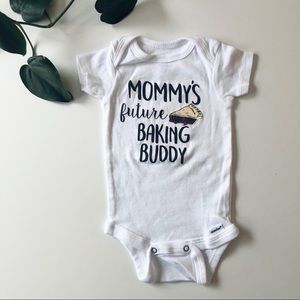 Mommy’s Future Baking Buddy Custom Onesie